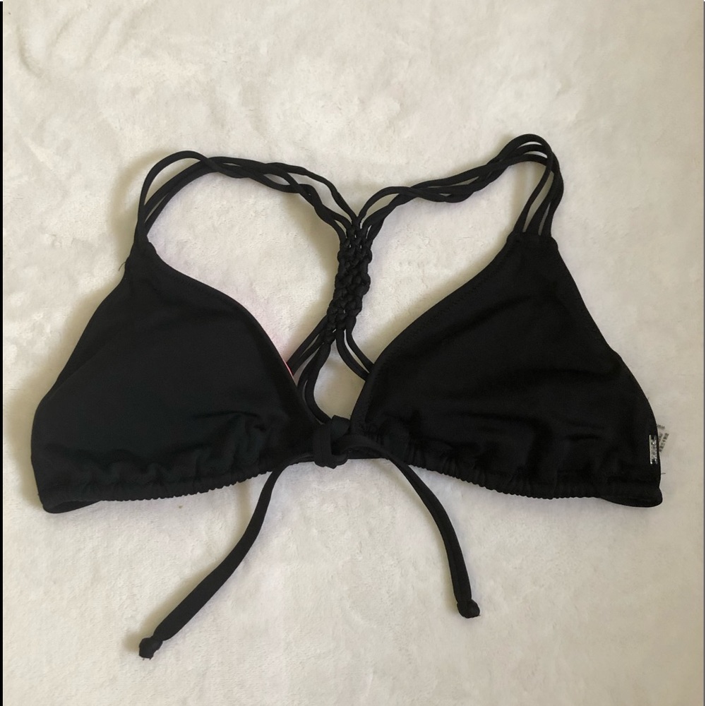 Pink bathing suit top